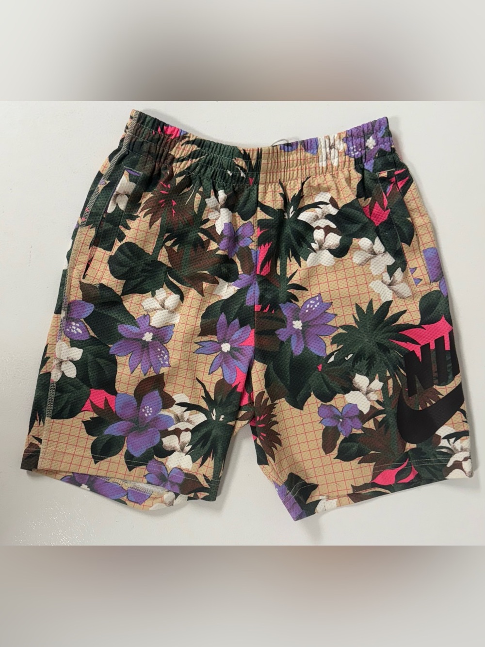 Nike SB Shorts Paradise Sunday Floral Drawstring Activewear Skate Men Small